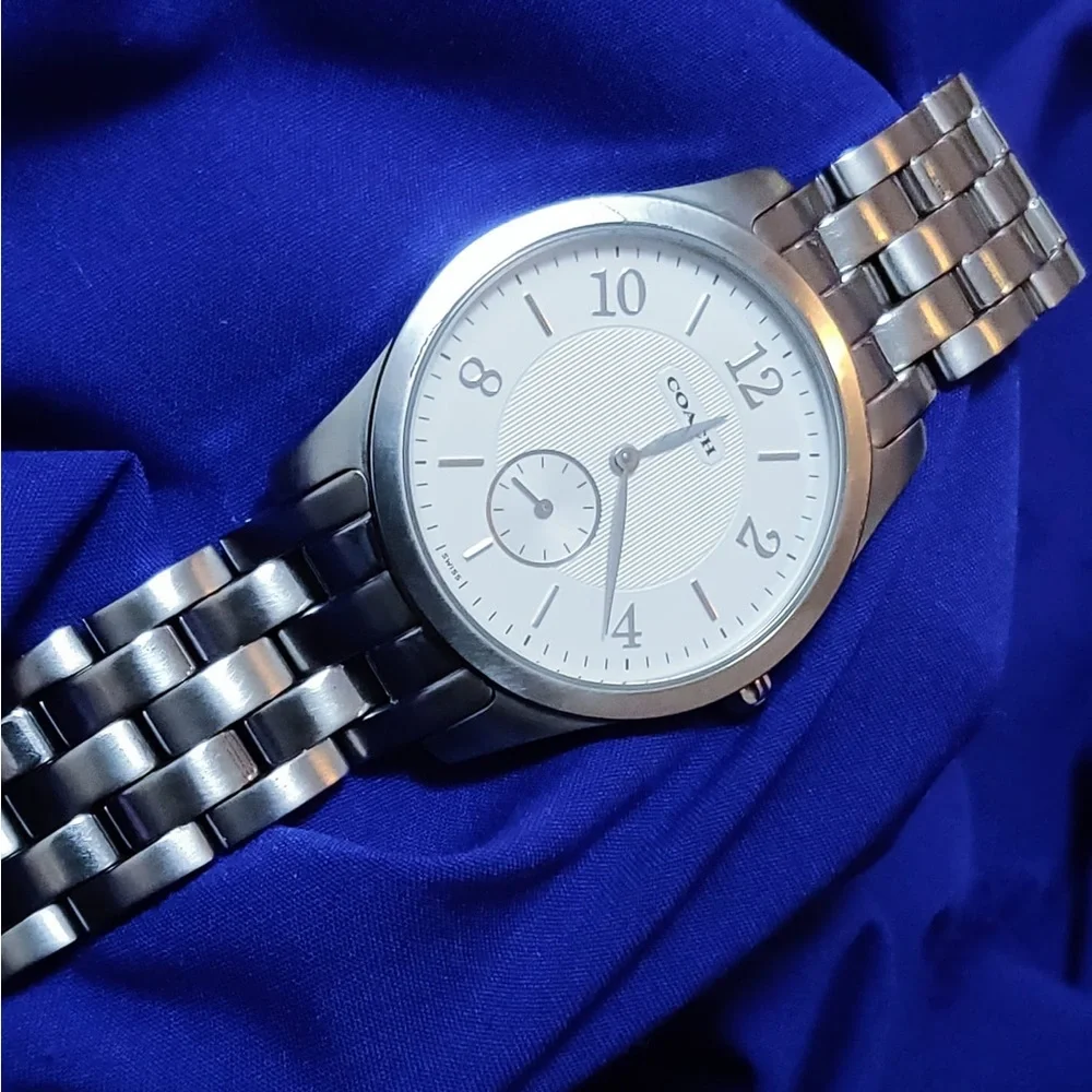 Coach Harrison Swiss Classic Small Second 40mm Men's Watch